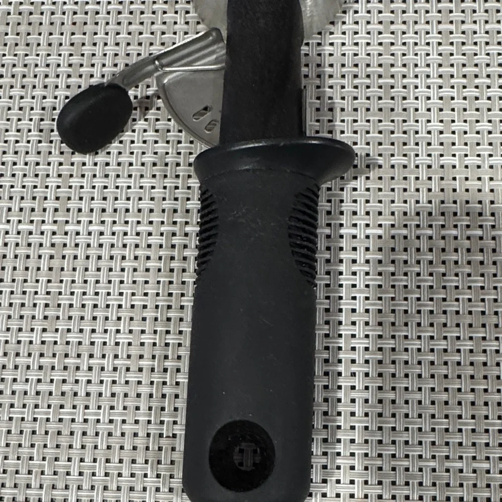 OXO Stainless Steel Ice Cream Scoop with Black Handle